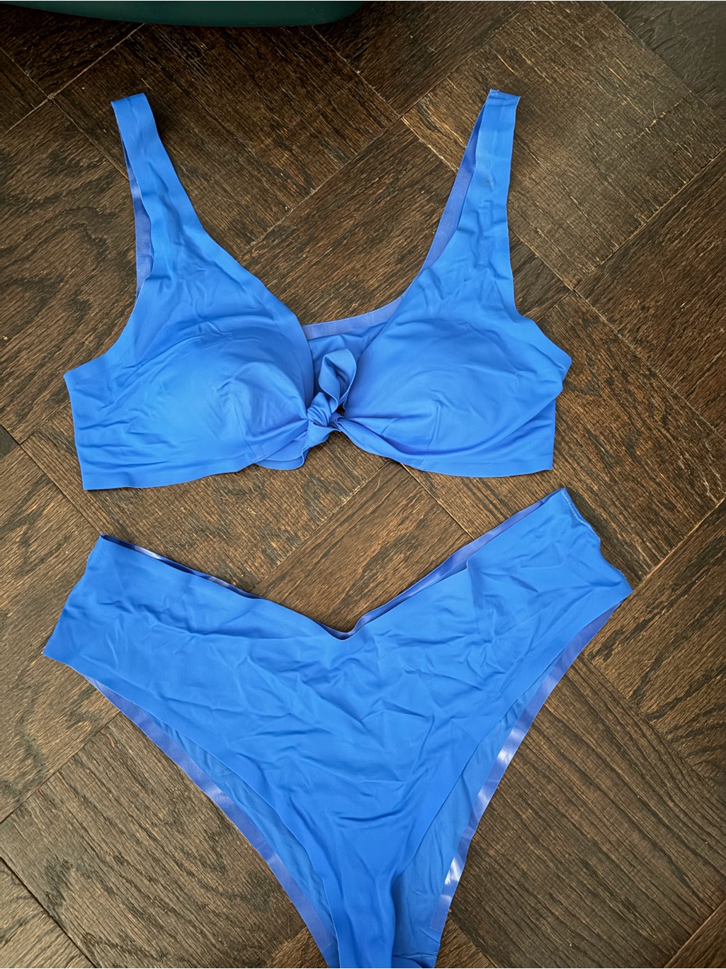 Onewith Westerly Tie-Front Bikini Top — image 5 of 5